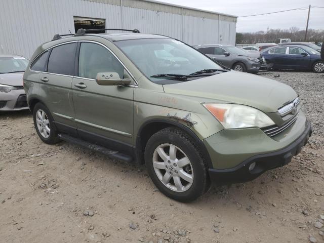 5J6RE487X9L015273 - 2009 HONDA CR-V EXL GREEN photo 4