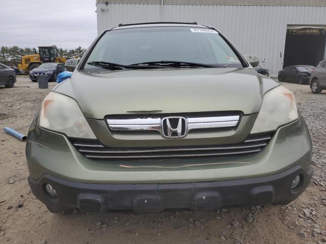 5J6RE487X9L015273 - 2009 HONDA CR-V EXL GREEN photo 5