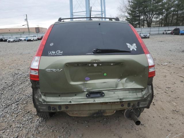 5J6RE487X9L015273 - 2009 HONDA CR-V EXL GREEN photo 6