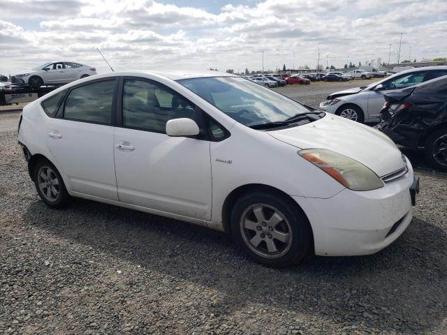 JTDKB20U263137143 - 2006 TOYOTA PRIUS WHITE photo 4