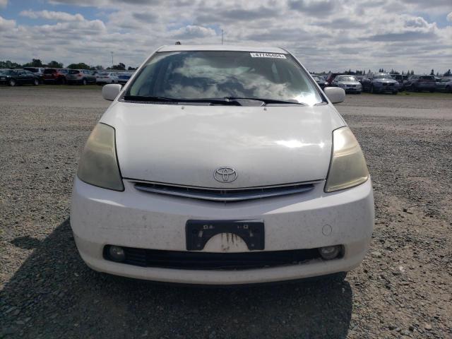 JTDKB20U263137143 - 2006 TOYOTA PRIUS WHITE photo 5