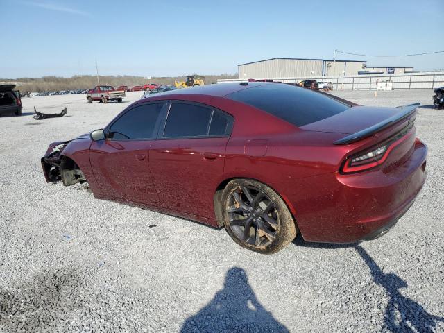 2C3CDXBG3MH616446 - 2021 DODGE CHARGER SXT BURGUNDY photo 2