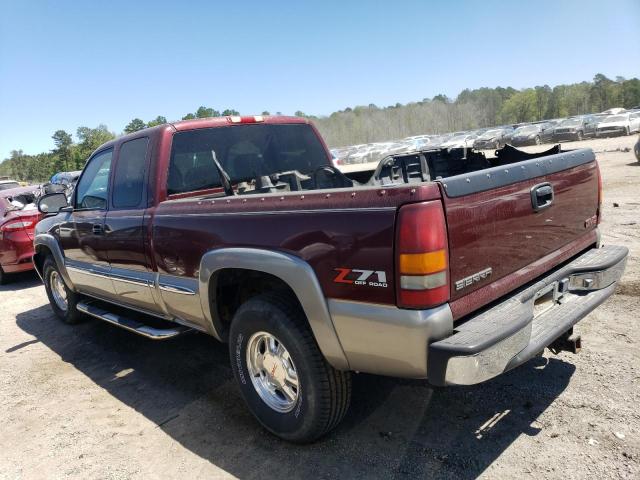 2GTEK19T7Y1379100 - 2000 GMC NEW SIERRA K1500 BURGUNDY photo 2