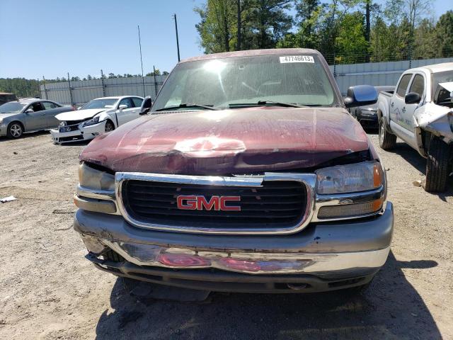 2GTEK19T7Y1379100 - 2000 GMC NEW SIERRA K1500 BURGUNDY photo 5