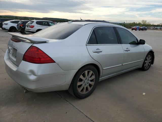 1HGCM66877A096135 - 2007 HONDA ACCORD EX SILVER photo 3