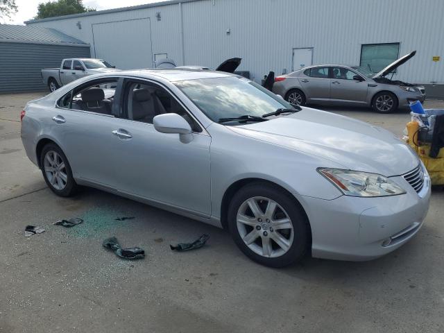 JTHBJ46G372134807 - 2007 LEXUS ES 350 SILVER photo 4