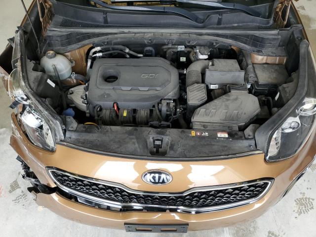 KNDPMCAC0K7611363 - 2019 KIA SPORTAGE LX BROWN photo 11