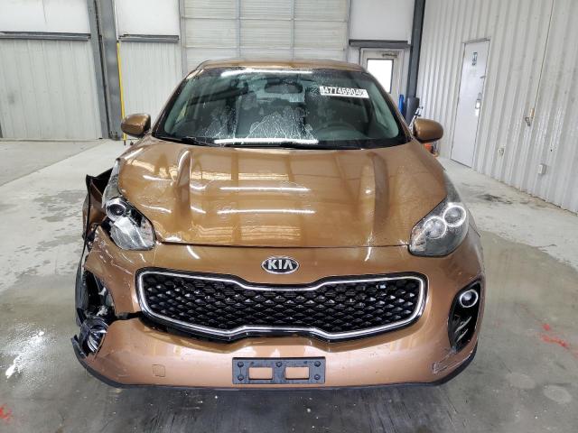 KNDPMCAC0K7611363 - 2019 KIA SPORTAGE LX BROWN photo 5