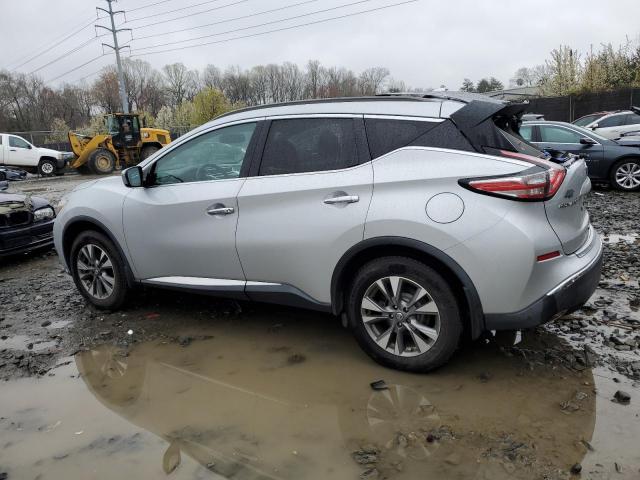 5N1AZ2MH4JN111821 - 2018 NISSAN MURANO S SILVER photo 2