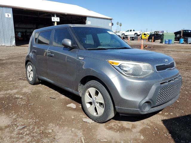 KNDJN2A22E7097038 - 2014 KIA SOUL GRAY photo 4