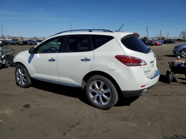 JN8AZ1MW3CW206479 - 2012 NISSAN MURANO S WHITE photo 2