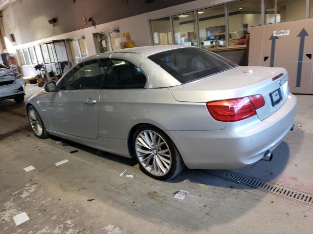 WBADX7C54BE579185 - 2011 BMW 335 I SILVER photo 2