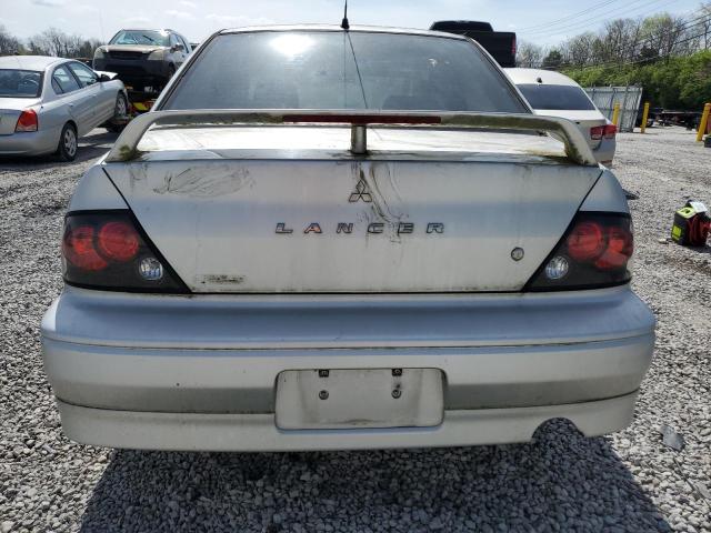 JA3AJ86E23U047058 - 2003 MITSUBISHI LANCER OZ RALLY SILVER photo 6