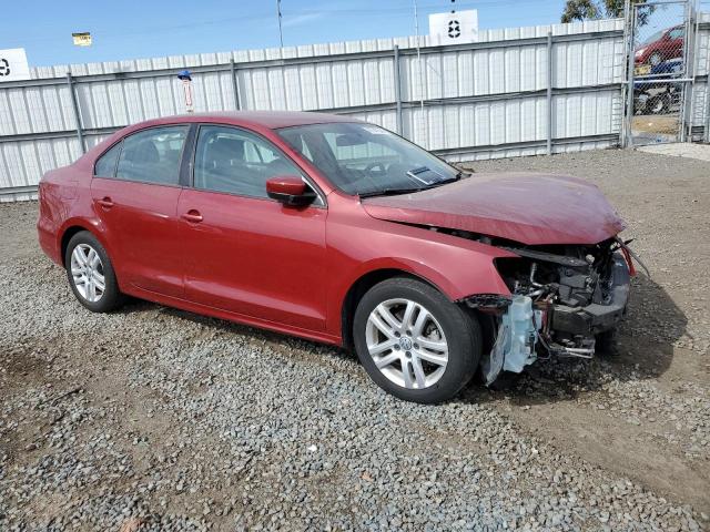 3VW2B7AJ6JM220290 - 2018 VOLKSWAGEN JETTA S RED photo 4