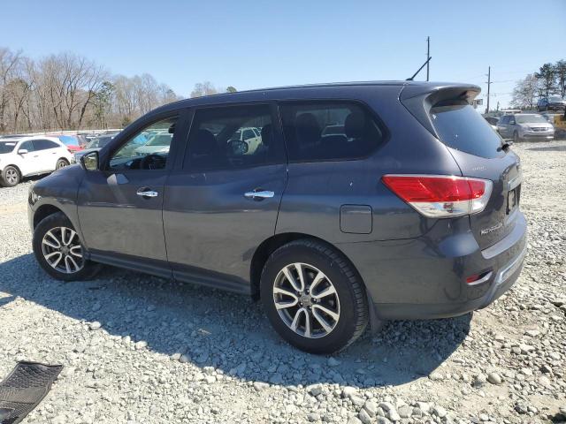 5N1AR2MM2EC735437 - 2014 NISSAN PATHFINDER S GRAY photo 2