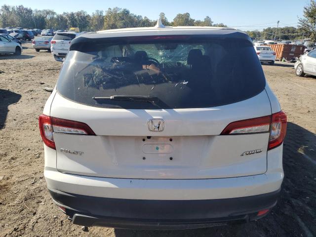 5FNYF6H13KB039543 - 2019 HONDA PILOT LX WHITE photo 6