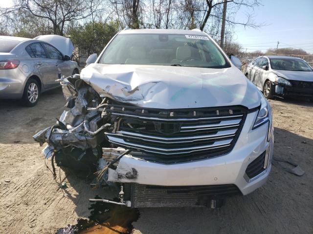 1GYKNCRS7JZ208285 - 2018 CADILLAC XT5 LUXURY SILVER photo 5