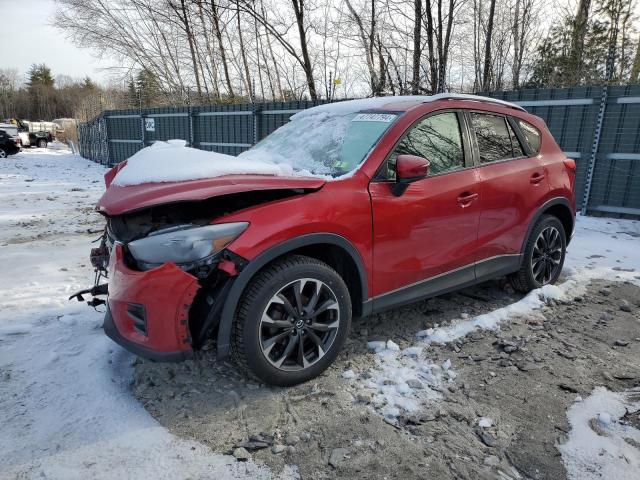 JM3KE4DY9G0600373 - 2016 MAZDA CX-5 GT RED photo 1