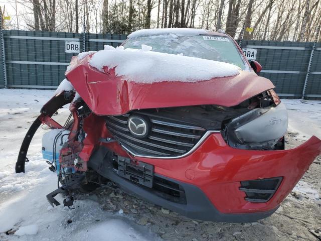 JM3KE4DY9G0600373 - 2016 MAZDA CX-5 GT RED photo 5