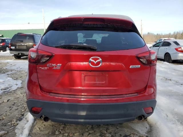 JM3KE4DY9G0600373 - 2016 MAZDA CX-5 GT RED photo 6