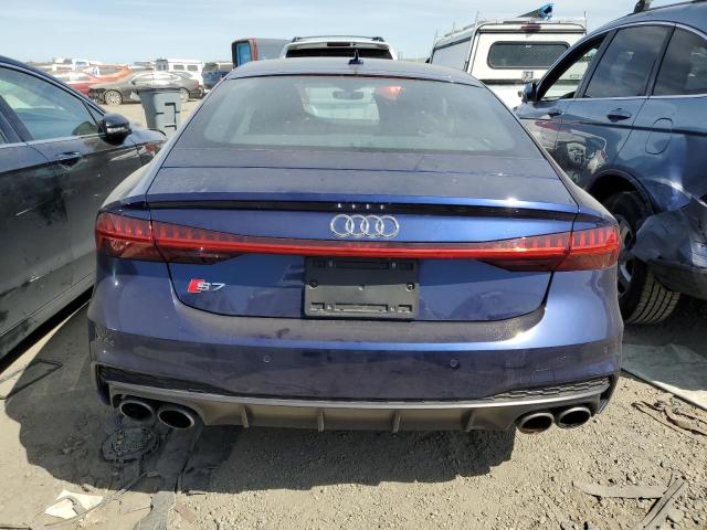 WAUSFAF20LN090180 - 2020 AUDI S7 PRESTIGE BLUE photo 6