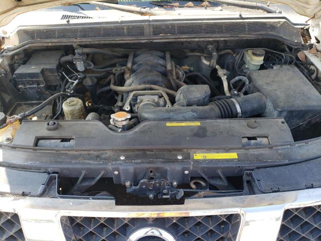 1N6AA07A84N585786 - 2004 NISSAN TITAN XE WHITE photo 11