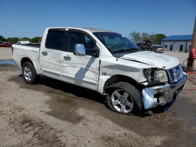 1N6AA07A84N585786 - 2004 NISSAN TITAN XE WHITE photo 4