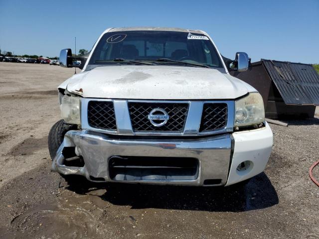 1N6AA07A84N585786 - 2004 NISSAN TITAN XE WHITE photo 5