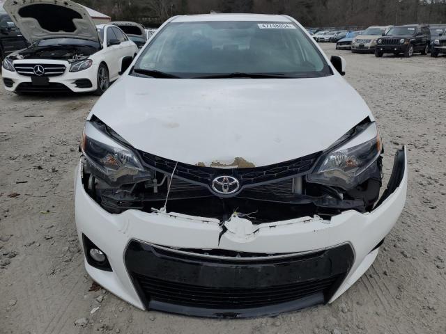 2T1BURHE9GC682796 - 2016 TOYOTA COROLLA L WHITE photo 5