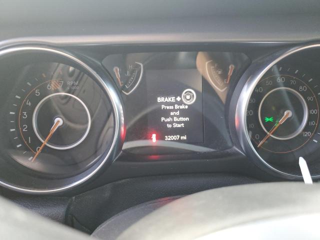 1C4HJXDN0MW568542 - 2021 JEEP WRANGLER U SPORT Сұр фото 9