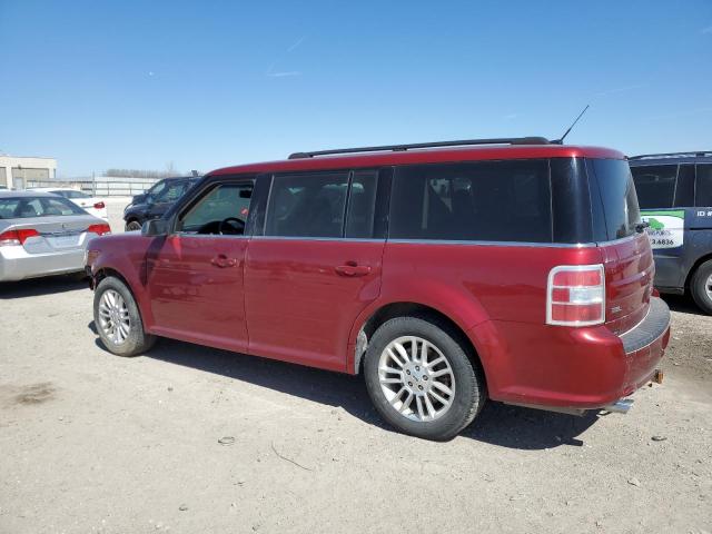 2FMHK6C8XEBD13432 - 2014 FORD FLEX SEL BURGUNDY photo 2