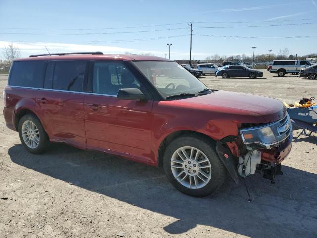 2FMHK6C8XEBD13432 - 2014 FORD FLEX SEL BURGUNDY photo 4