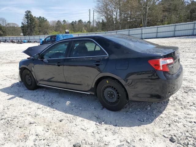 4T1BD1FK6CU015140 - 2012 TOYOTA CAMRY HYBRID BLACK photo 2