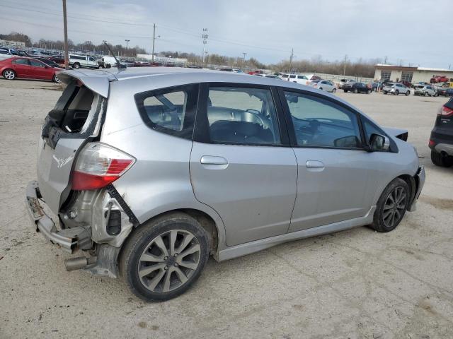 JHMGE8H55CS005054 - 2012 HONDA FIT SPORT SILVER photo 3