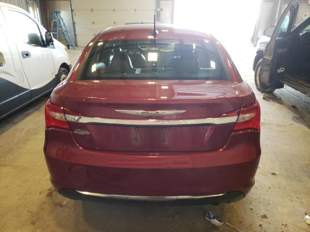 1C3CCBCB2CN298012 - 2012 CHRYSLER 200 LIMITED RED photo 6