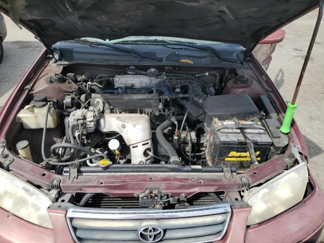 4T1BG22K8YU715591 - 2000 TOYOTA CAMRY CE MAROON photo 11