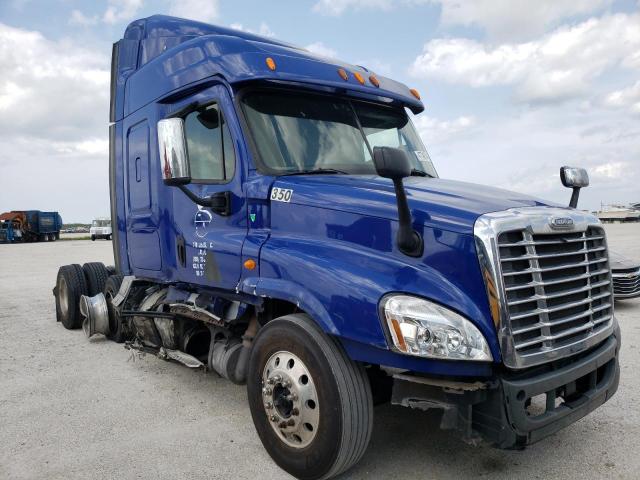 3AKJGLBG6ESFH0971 - 2014 FREIGHTLINER CASCADIA 1 BLUE photo 1