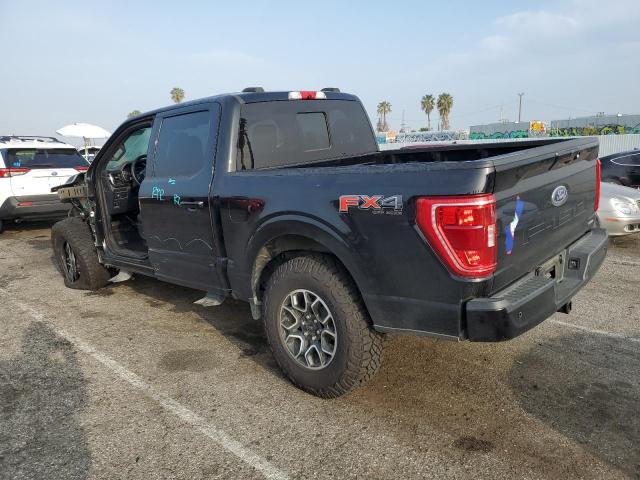 1FTFW1E86MFB62991 - 2021 FORD F150 SUPERCREW BLACK photo 2