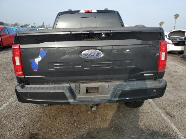 1FTFW1E86MFB62991 - 2021 FORD F150 SUPERCREW BLACK photo 6