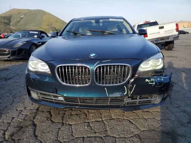 WBAYE8C59DD133104 - 2013 BMW 750 LI TEAL photo 5