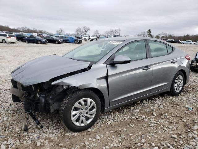 KMHD74LFXJU574664 - 2018 HYUNDAI ELANTRA SE GRAY photo 1