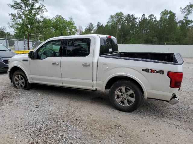 1FTEW1EP2JFB21496 - 2018 FORD F150 SUPERCREW WHITE photo 2