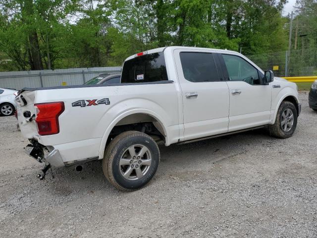1FTEW1EP2JFB21496 - 2018 FORD F150 SUPERCREW WHITE photo 3
