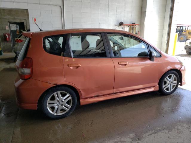 JHMGD386X7S041908 - 2007 HONDA FIT S 橙色 照片 3