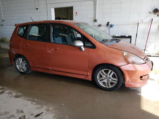 JHMGD386X7S041908 - 2007 HONDA FIT S 橙色 照片 4