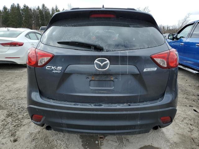 JM3KE4DY8G0778808 - 2016 MAZDA CX-5 GT GRAY photo 6