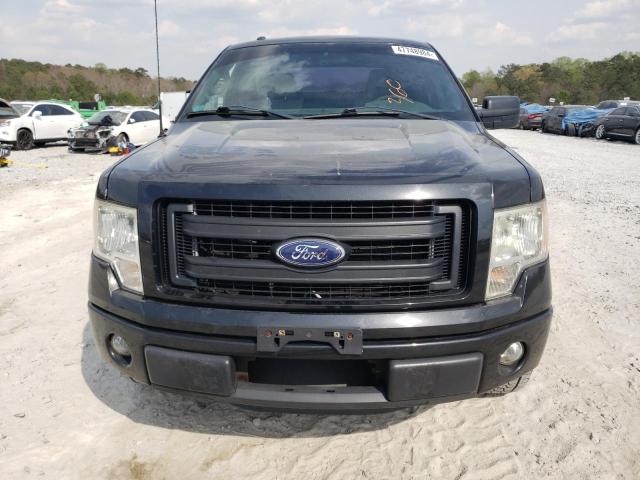 1FTFX1CF8DFC84508 - 2013 FORD F150 SUPER CAB BLACK photo 5