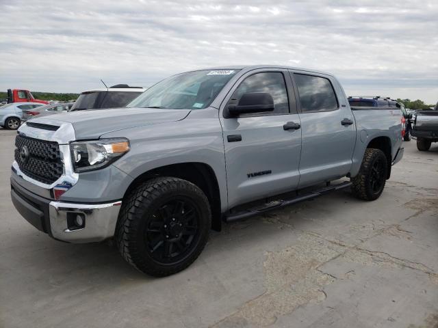 5TFEY5F14MX282720 - 2021 TOYOTA TUNDRA CREWMAX SR5 GRAY photo 1