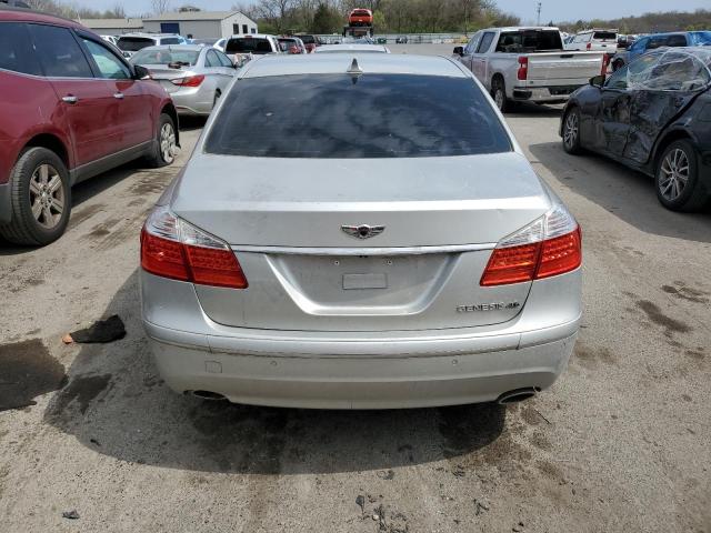 KMHGC46F59U063802 - 2009 HYUNDAI GENESIS 4.6L SILVER photo 6