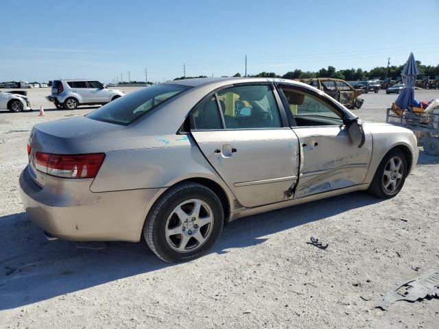 5NPEU46F46H026352 - 2006 HYUNDAI SONATA GLS SILVER photo 3